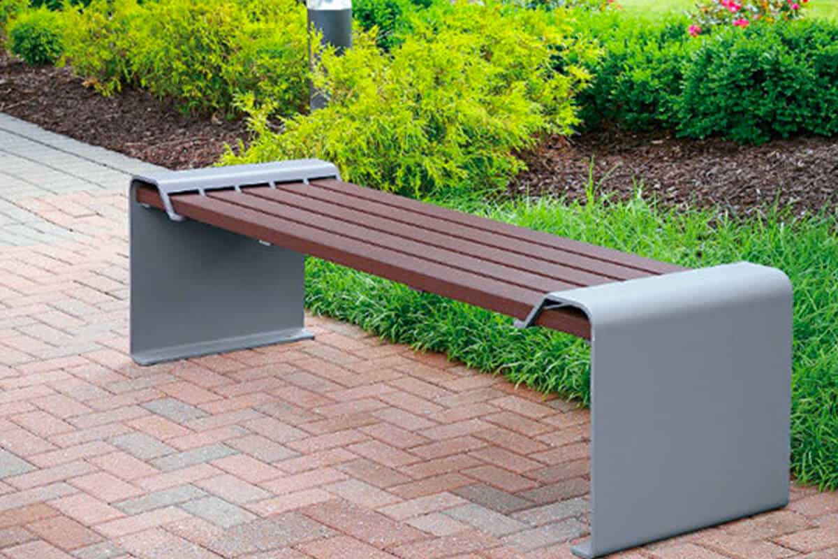 Composite Benches For Commercial Park And Outdoor Furniture Use UNIFLOOR
