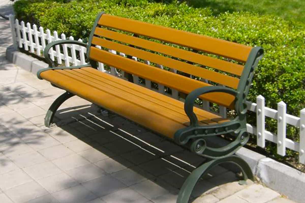 Composite Benches For Commercial Park And Outdoor Furniture Use UNIFLOOR