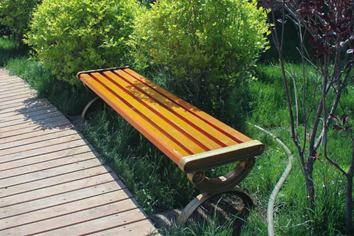 Composite Benches For Commercial Park And Outdoor Furniture Use UNIFLOOR