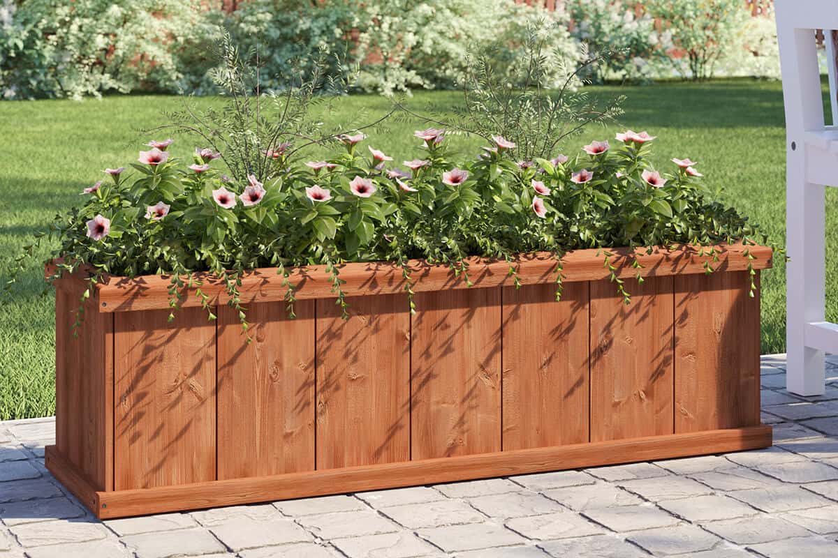 Composite Planter Boxes For Park & Outdoor Use UNIFLOOR