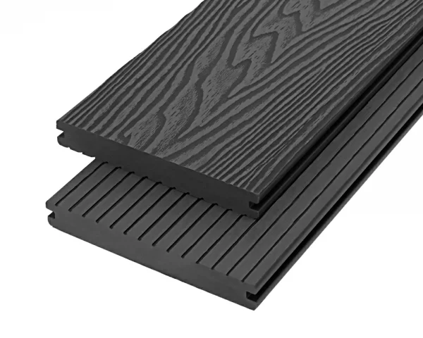 De146h20 – 3d Embossed Decking Grey