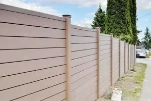 Oak Composite Fence Panels 2