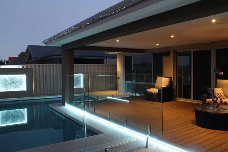 Composite Decking Around Pool