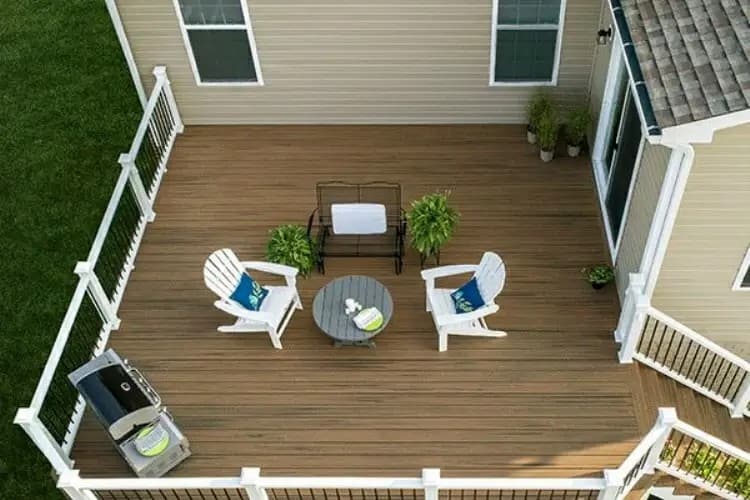 composite decking balcony