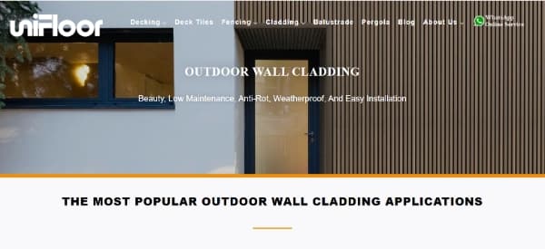 Unifloor Wpc Wall Cladding