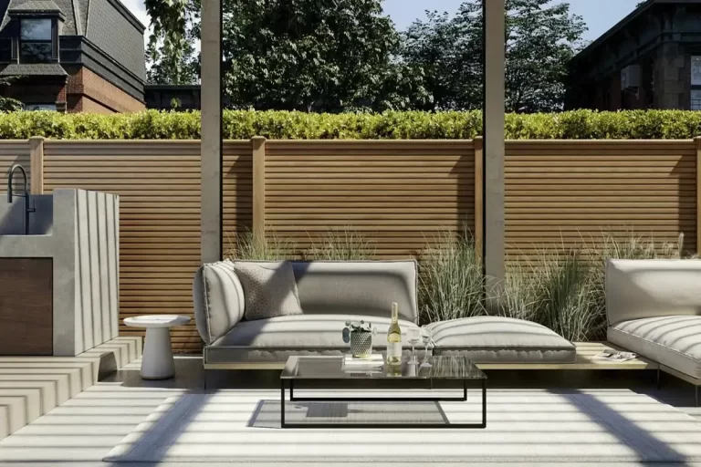 Garden Composite Fencing