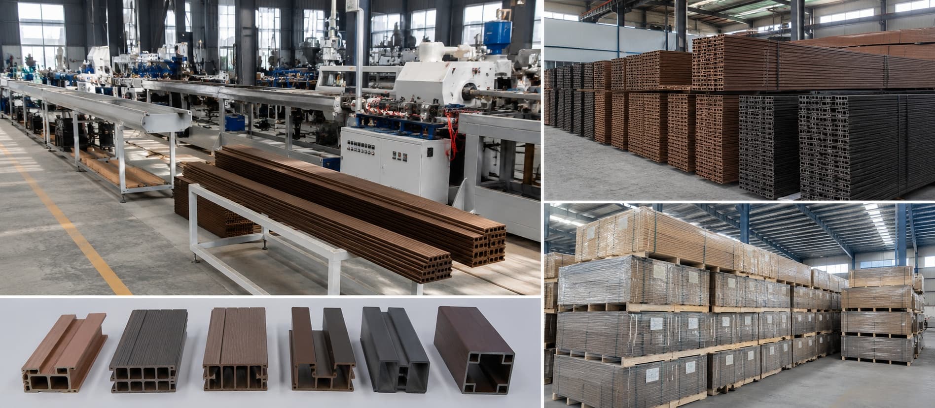 WPC fence factory supply for OEM ODM bulk composite fencing and custom colors
